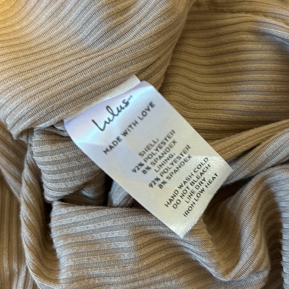 Lulus knit racer back maxi dress. - Picture 8 of 8